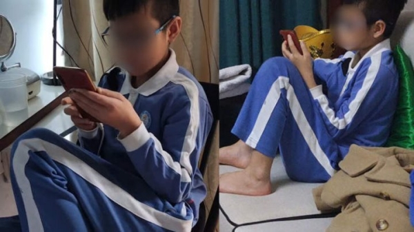 Как вам наказание? Отец заставил сына играть в телефоне до изнеможения Как вам наказание? Отец заставил сына играть в телефоне до изнеможения