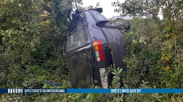 В Пинском районе 18-летняя девушка не справилась с управлением автомобиля В Пинском районе 18-летняя девушка не справилась с управлением автомобиля