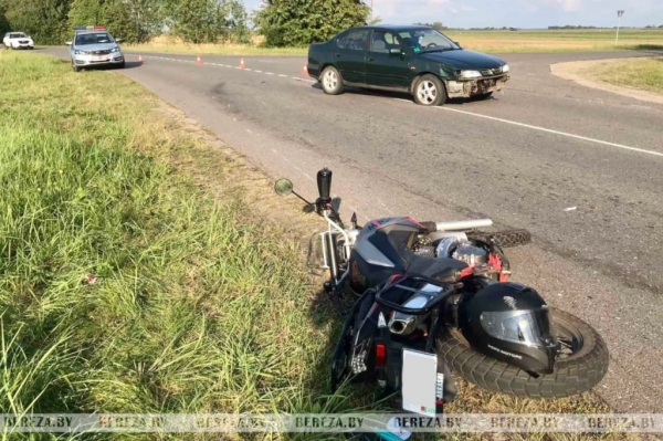 В Березовском районе произошло ДТП с участием мотоцикла В Березовском районе произошло ДТП с участием мотоцикла