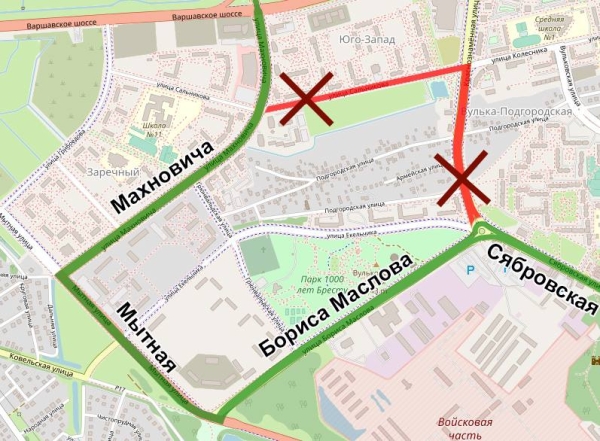 В Бресте произойдут изменения в движении экспрессного маршрута №12 В Бресте произойдут изменения в движении экспрессного маршрута №12