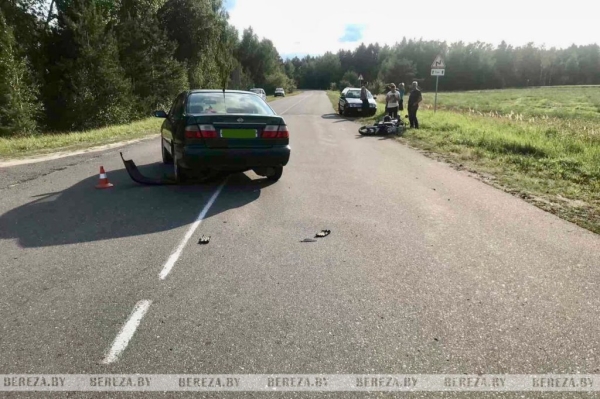 В Березовском районе произошло ДТП с участием мотоцикла В Березовском районе произошло ДТП с участием мотоцикла