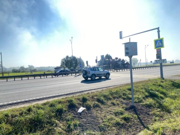 Сразу три новые камеры скорости установили на трассе Р23 Сразу три новые камеры скорости установили на трассе Р23