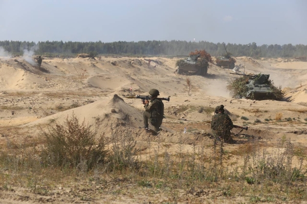 На полигоне Брестский силы ОДКБ отработали уничтожение групп противника На полигоне Брестский силы ОДКБ отработали уничтожение групп противника