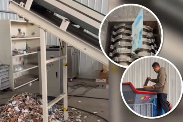 Бизнесмен организовал оригинальное дело. Уничтожает фотографии бывших супругов с помощью шредера Бизнесмен организовал оригинальное дело. Уничтожает фотографии бывших супругов с помощью шредера