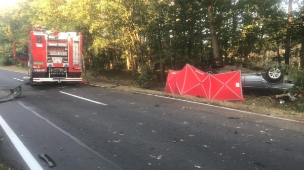 Белорус на BMW влетел в дерево и погиб в Польше Белорус на BMW влетел в дерево и погиб в Польше