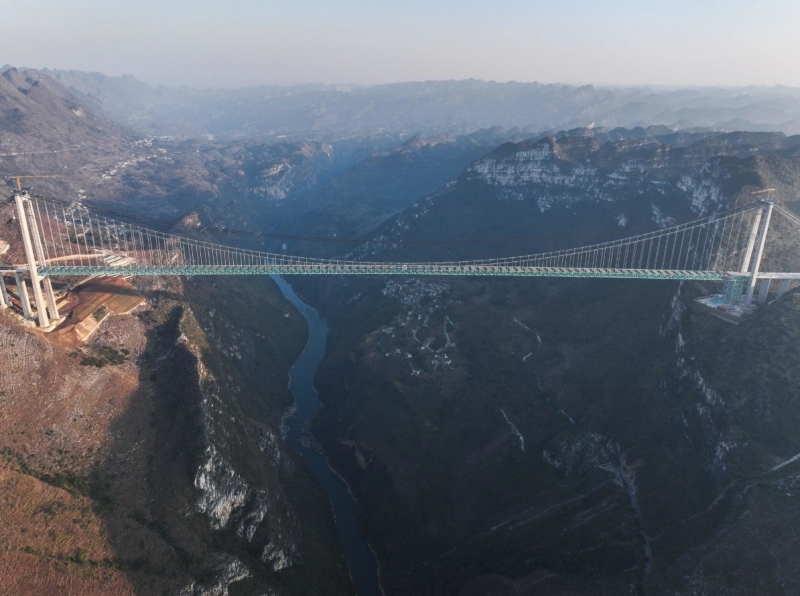 Скоро откроется самый высокий мост в мире. Где он находится? Скоро откроется самый высокий мост в мире. Где он находится?