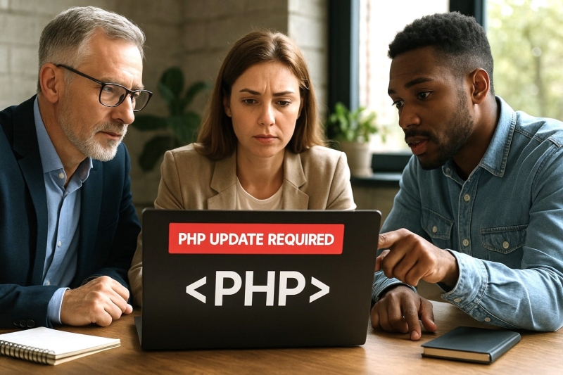 Ваш сайт просит обновить PHP: почему это важно и что делать
											 
												Ваш сайт просит обновить PHP: почему это важно и что делать